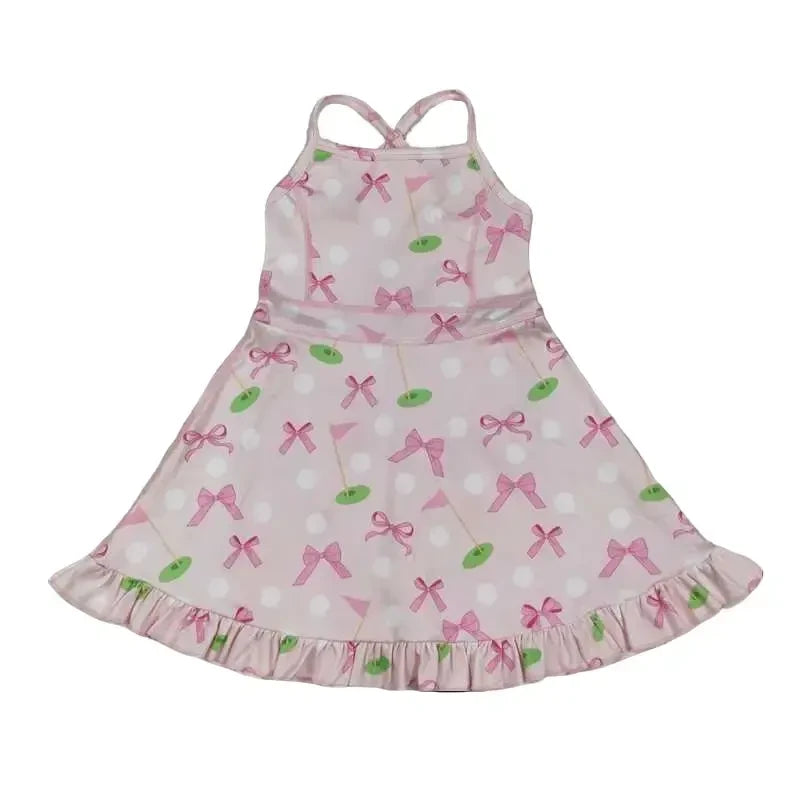 Athletic Leopard Toddler/Girls Sports Dress