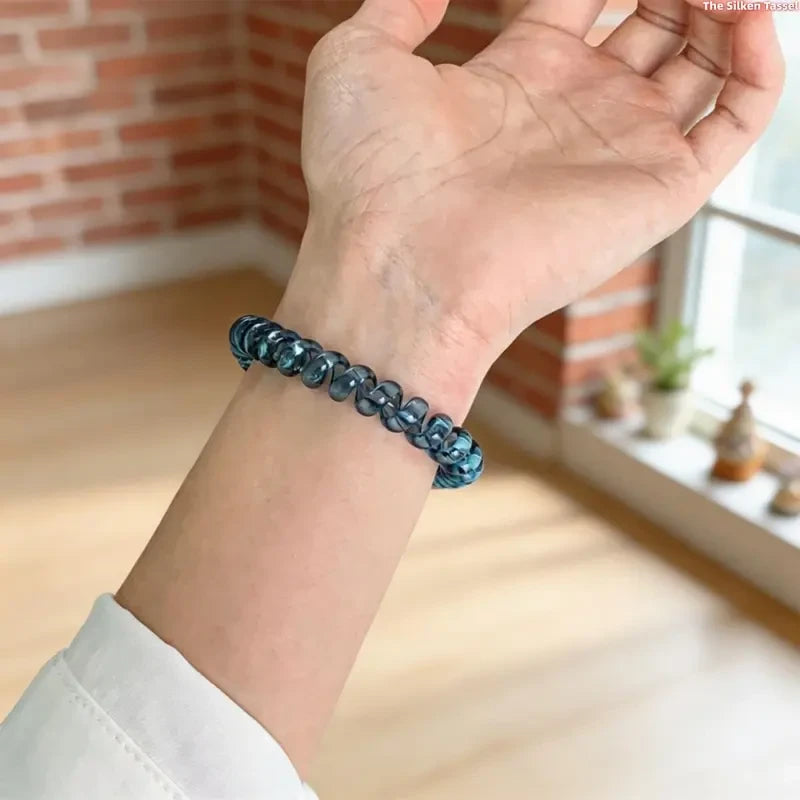 Clear resin watch band