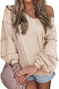 Soft Waffle Knit Top