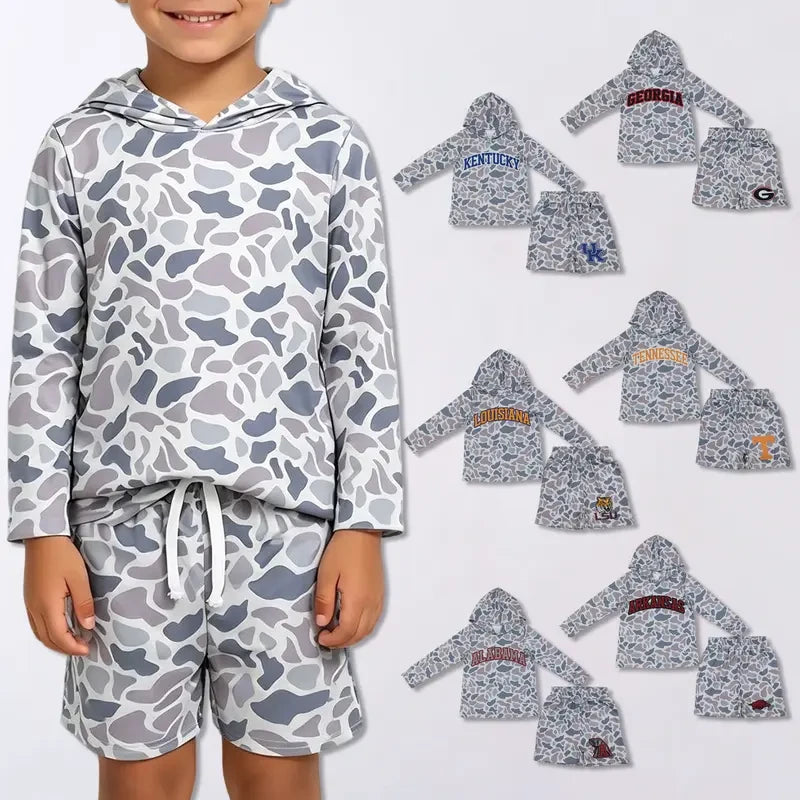 Toddler/Boys Camo Gameday Outfit