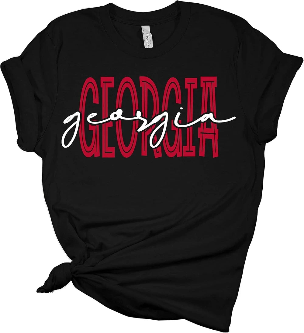 Georgia Cursive T-Shirt